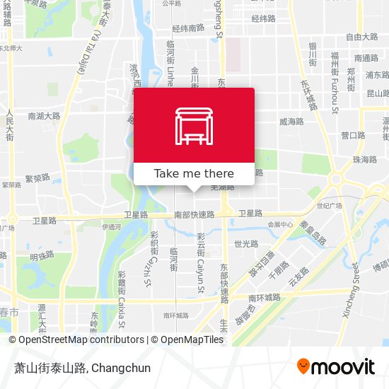 萧山街泰山路 map