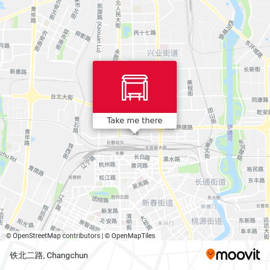 铁北二路 map