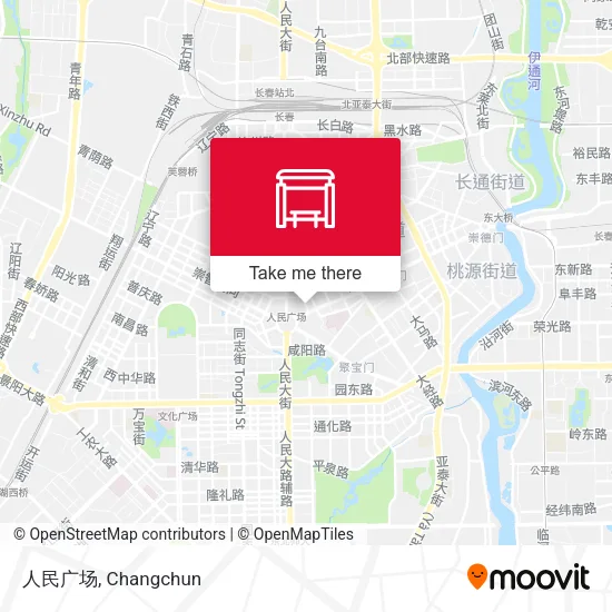 人民广场 map