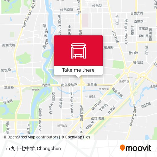 市九十七中学 map