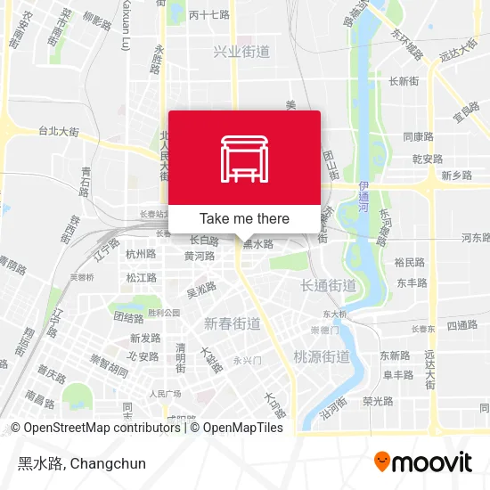 黑水路 map