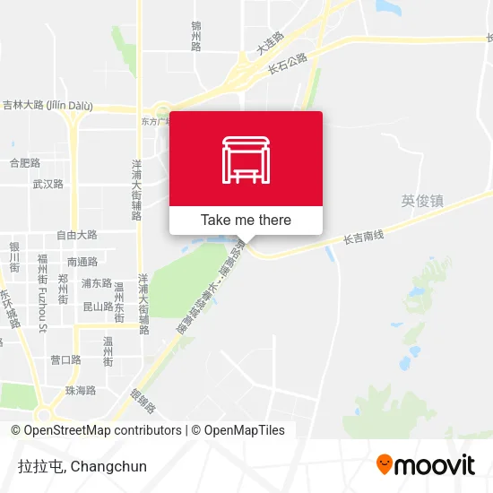 拉拉屯 map