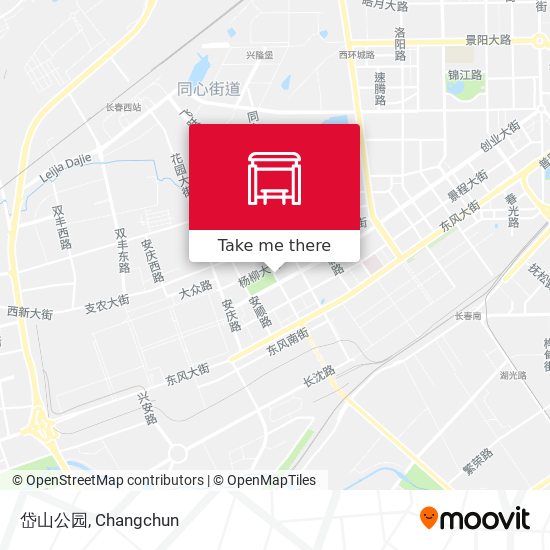 岱山公园 map