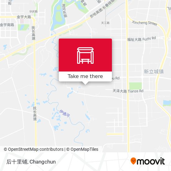 后十里铺 map