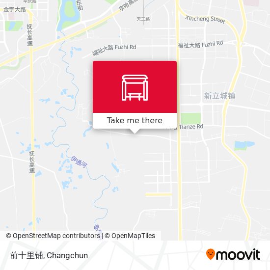 前十里铺 map