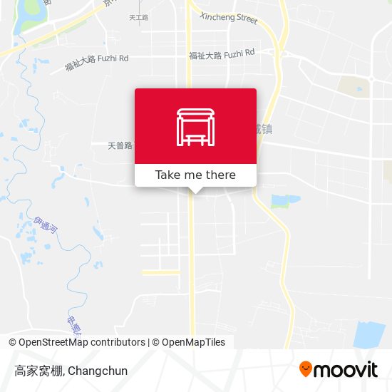 高家窝棚 map
