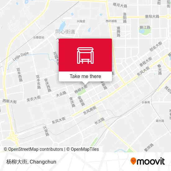杨柳大街 map