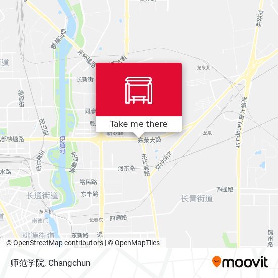 师范学院 map