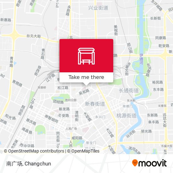 南广场 map