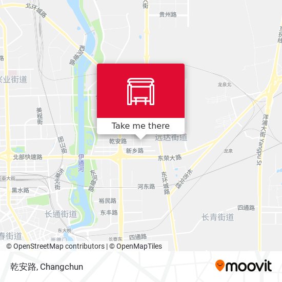 乾安路 map