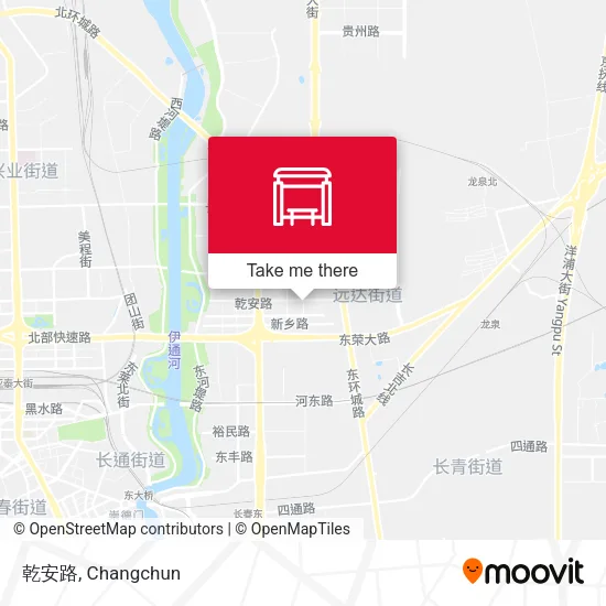 乾安路 map
