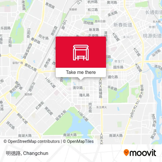 明德路 map