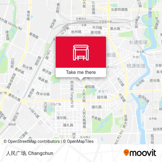 人民广场 map
