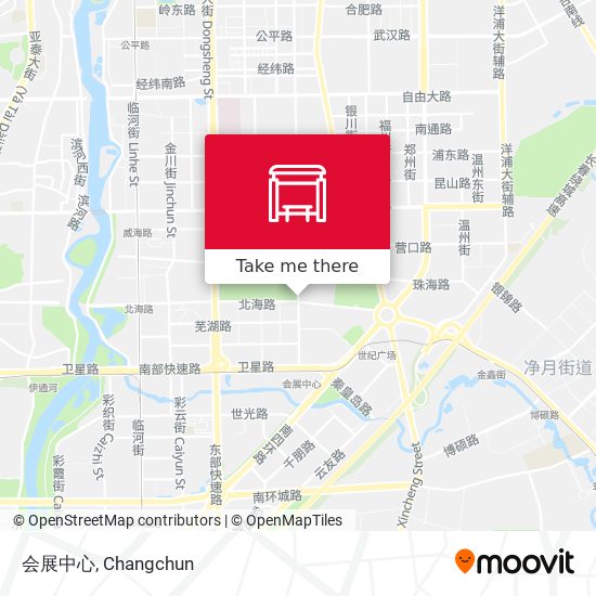 会展中心 map