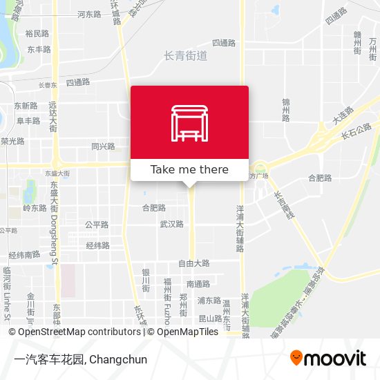 一汽客车花园 map