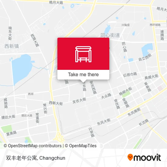 双丰老年公寓 map