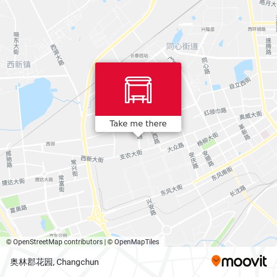 奥林郡花园 map