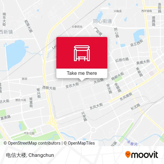 电信大楼 map