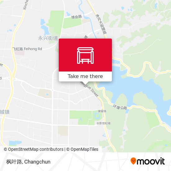 枫叶路 map