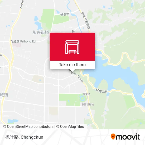 枫叶路 map