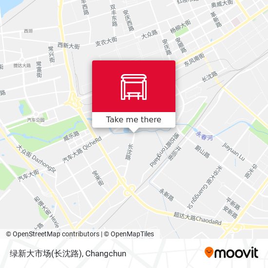 绿新大市场(长沈路) map