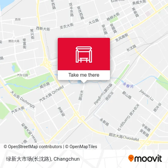绿新大市场(长沈路) map