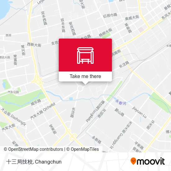 十三局技校 map