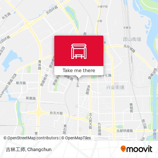 吉林工师 map