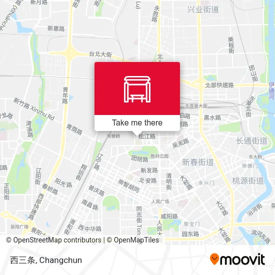 西三条 map