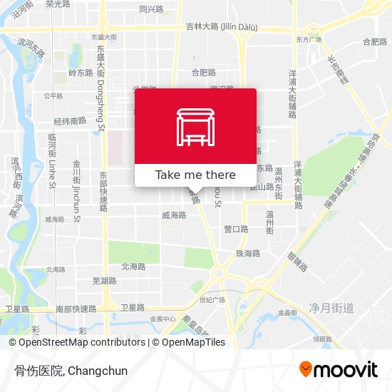 骨伤医院 map