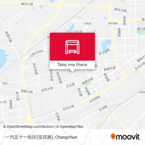 一汽五十一街区(安庆路) map