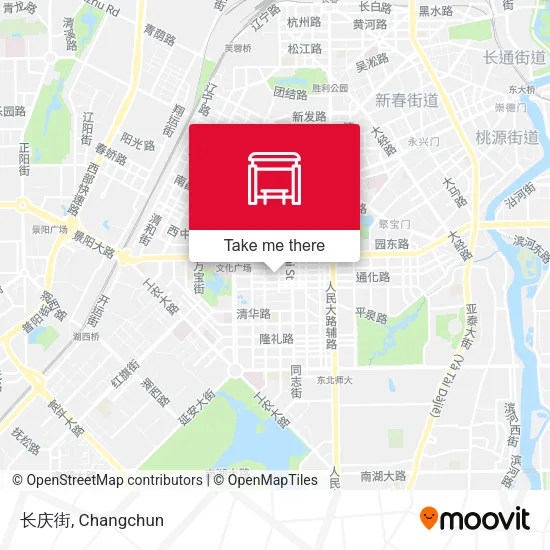 长庆街 map