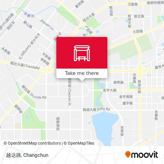 越达路 map