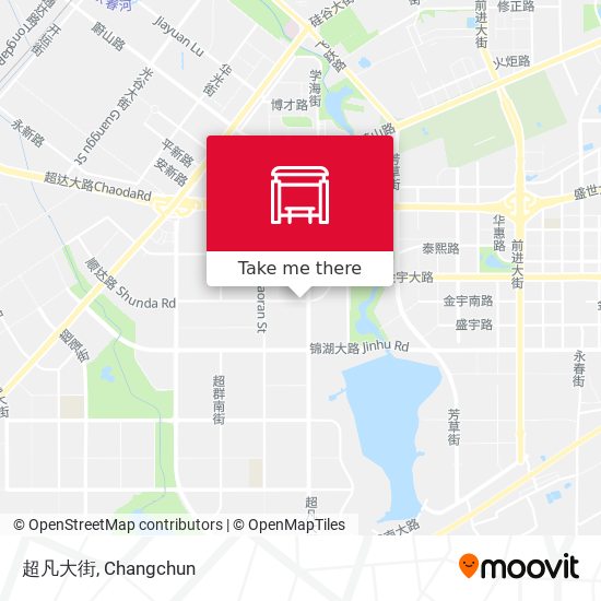 超凡大街 map