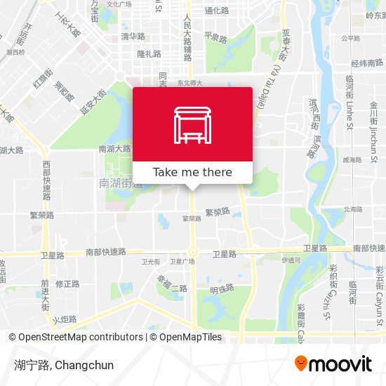 湖宁路 map