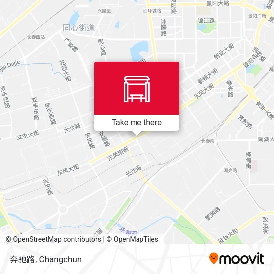奔驰路 map