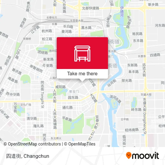 四道街 map