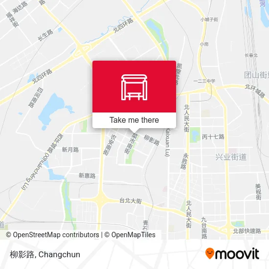 柳影路 map