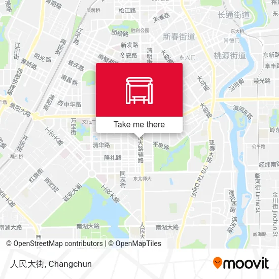 人民大街 map