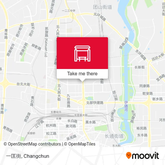 一匡街 map