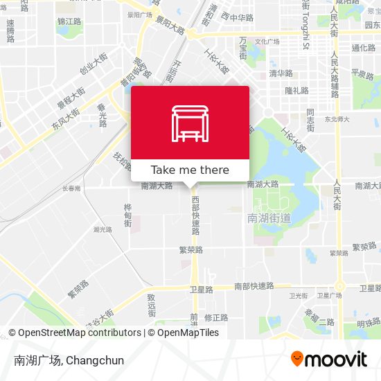 南湖广场 map