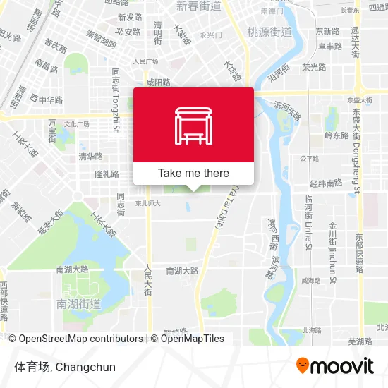体育场 map