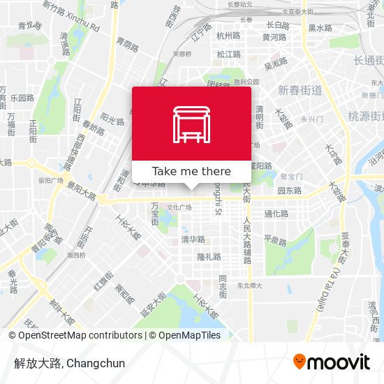 解放大路 map