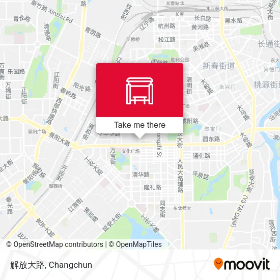解放大路 map