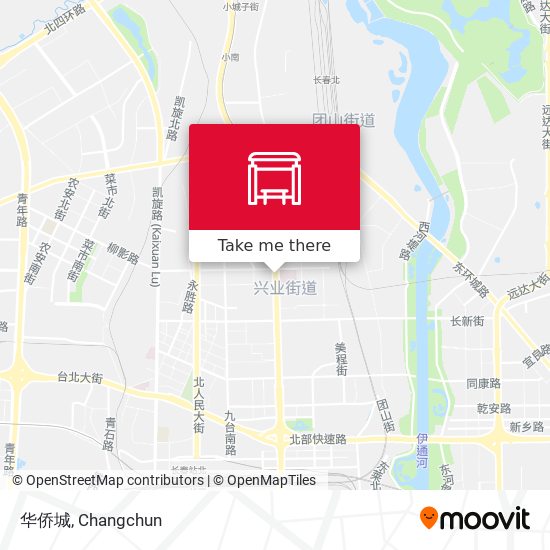华侨城 map