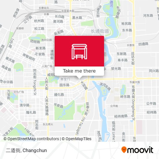 二道街 map