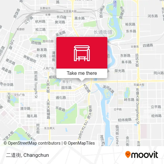 二道街 map