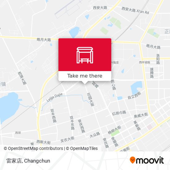 雷家店 map