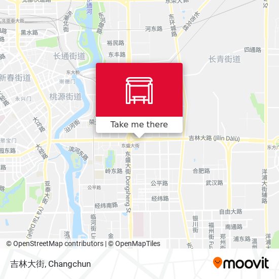 吉林大街 map