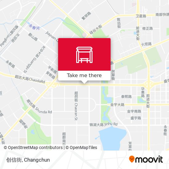 创信街 map
